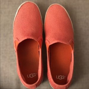 Ugh slip on sneakers loafers